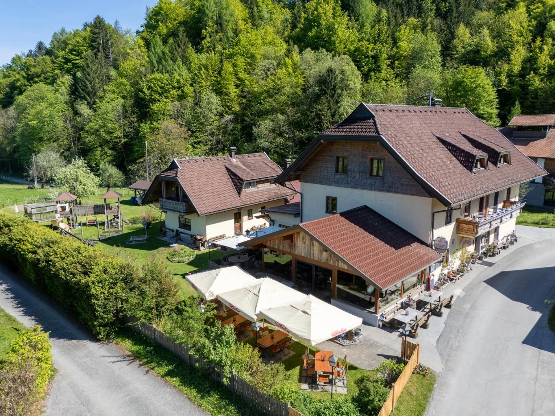 Gasthof Martinihof Latschach ober dem Faakersee Dış mekan fotoğraf